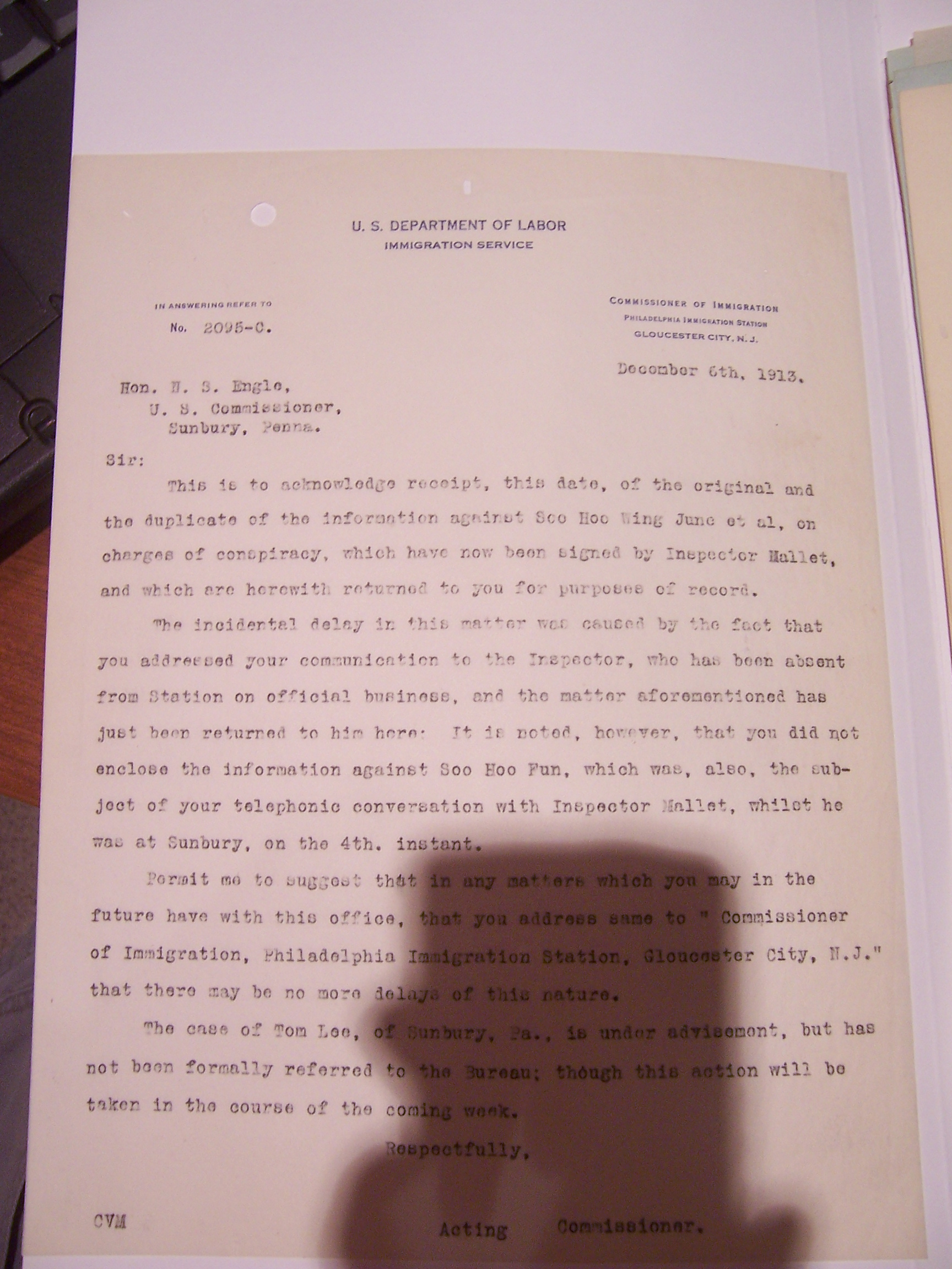 Letter 1